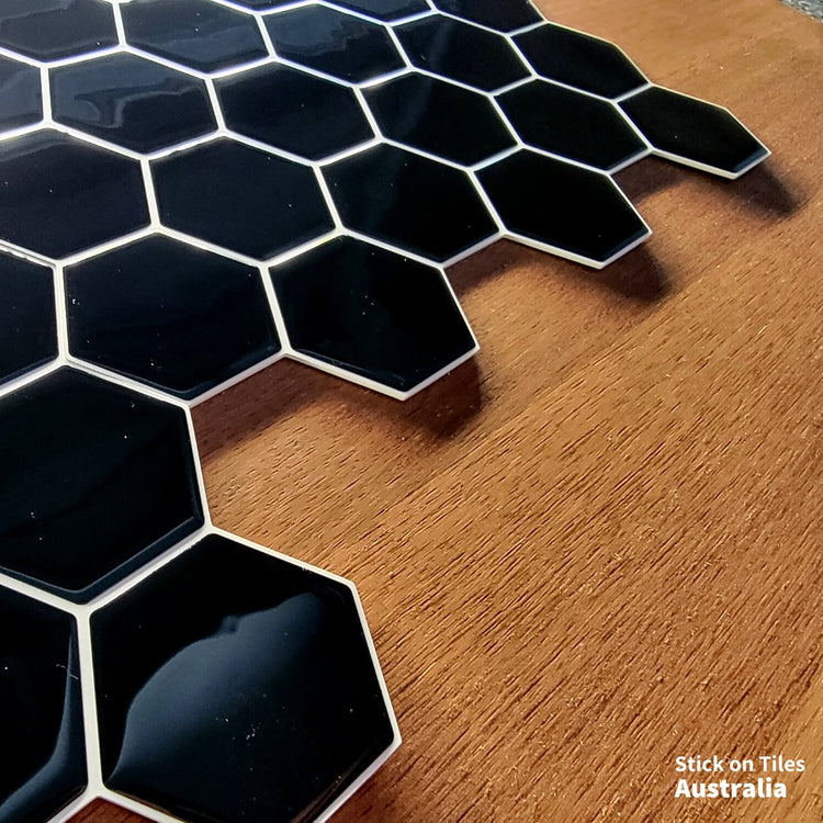 Hexagon Tiles - Stick on Tiles Australia