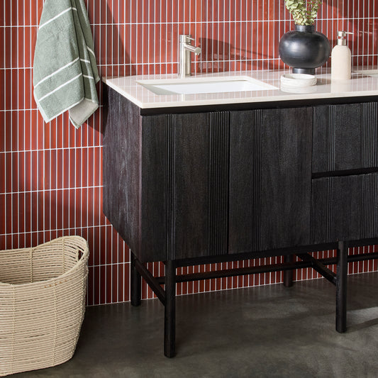 Kit Kat Stick on Tile - Deep Red