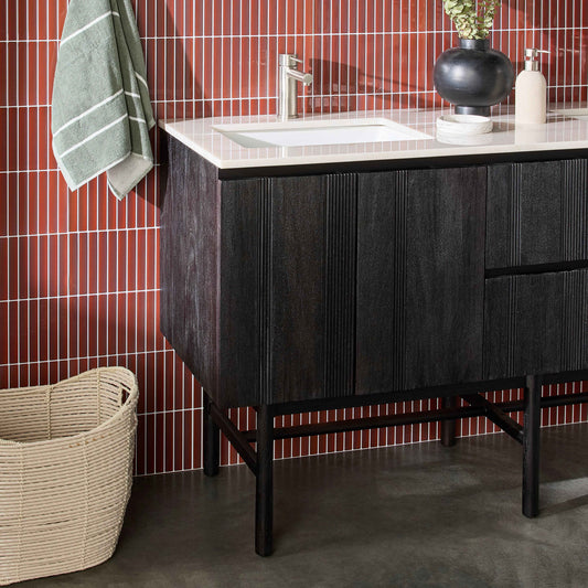 Kit Kat Stick on Tile - Deep Red