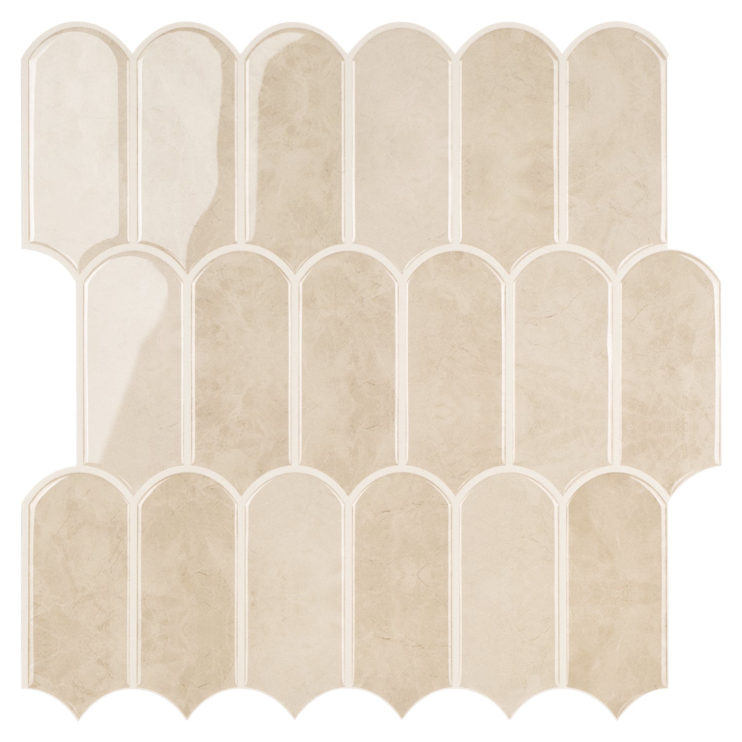 Feather Stick on Tile - Stone