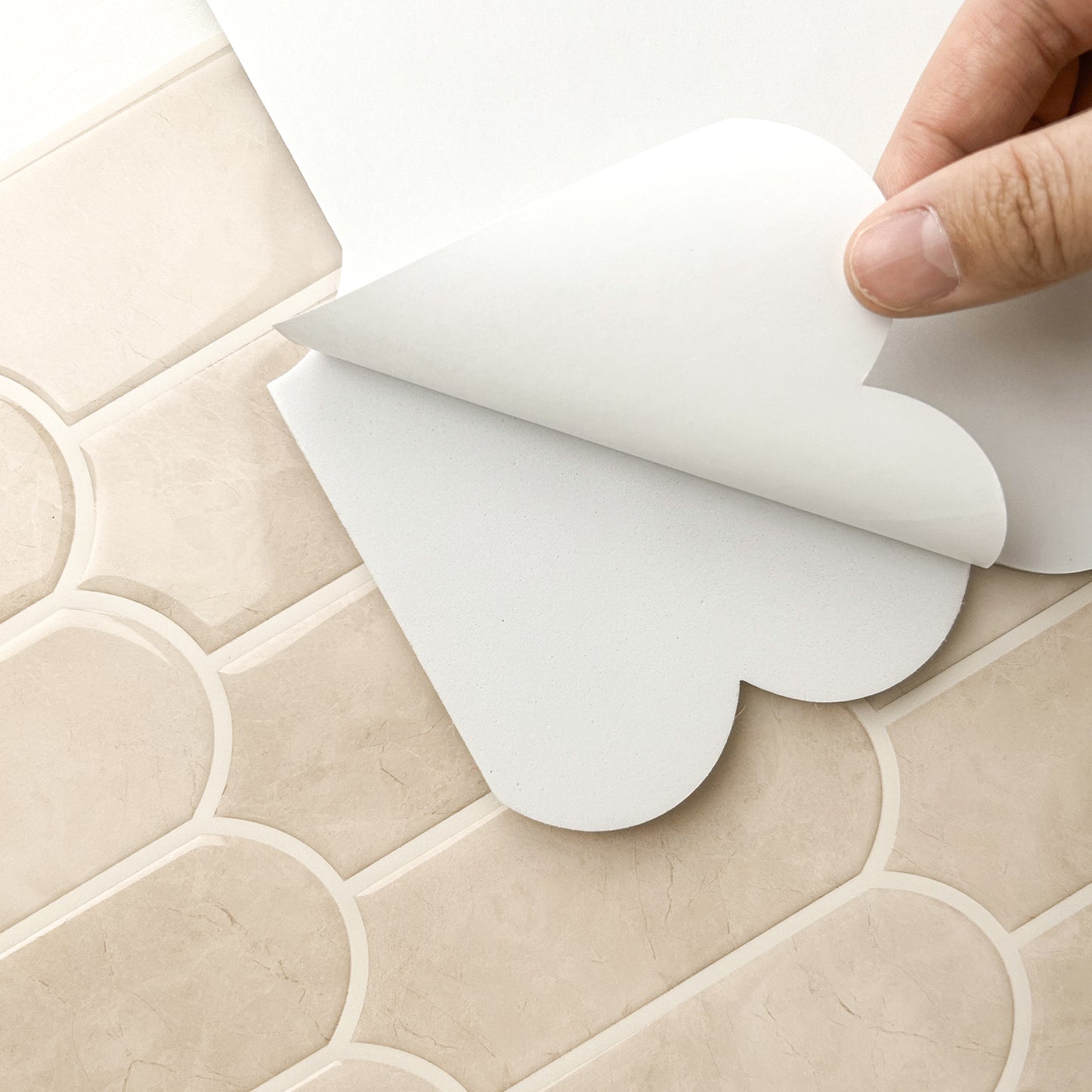 Feather Stick on Tile - Stone