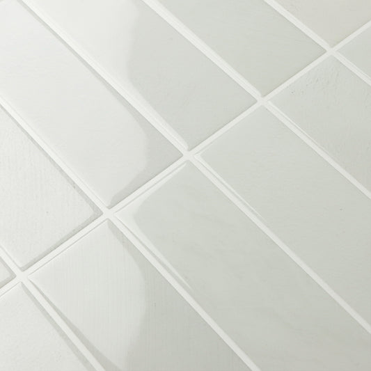 Large Kit Kat Stick on Tile - Off White