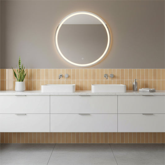 Large Kit Kat Stick on Tile - Terracotta