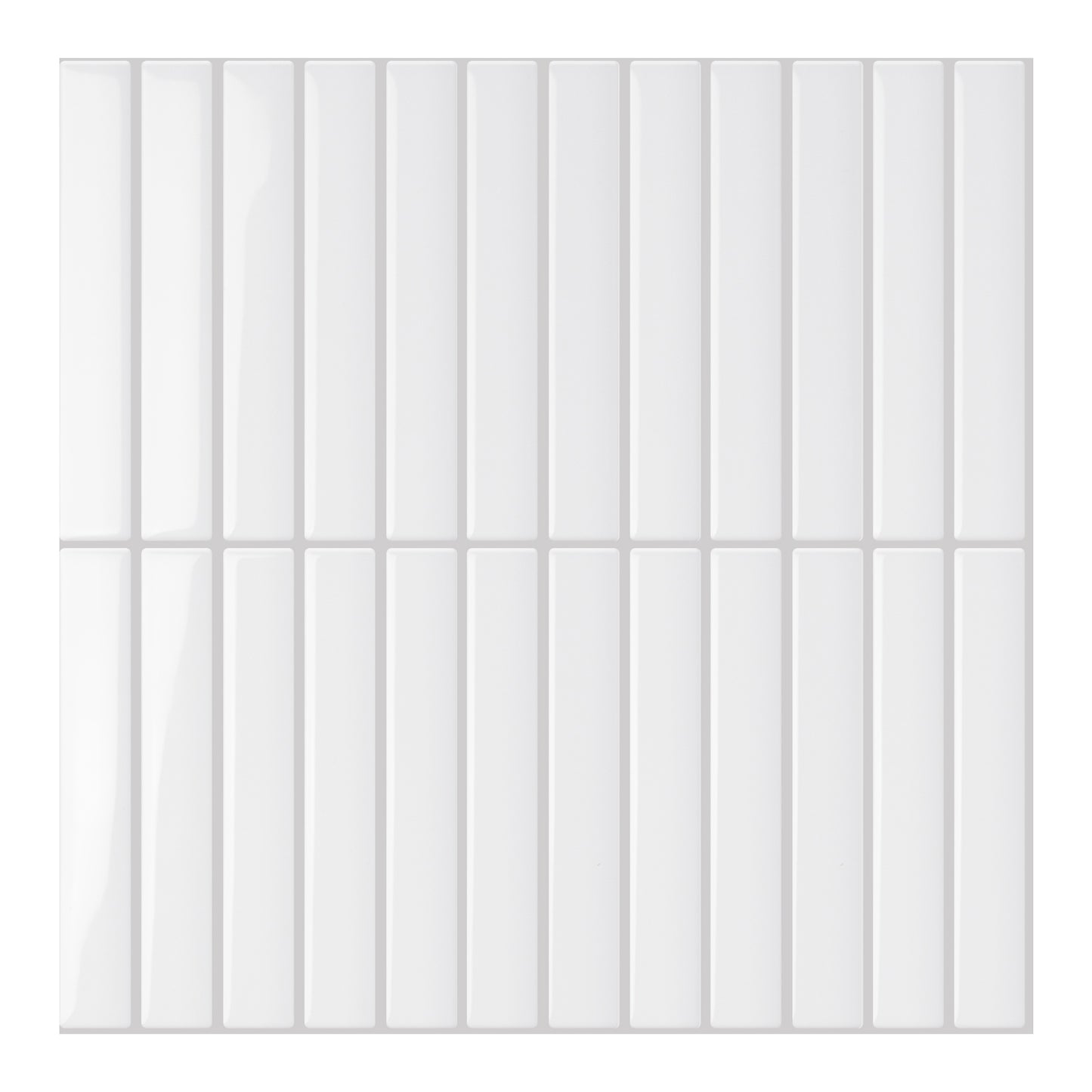 Kit Kat Stick on Tile - White