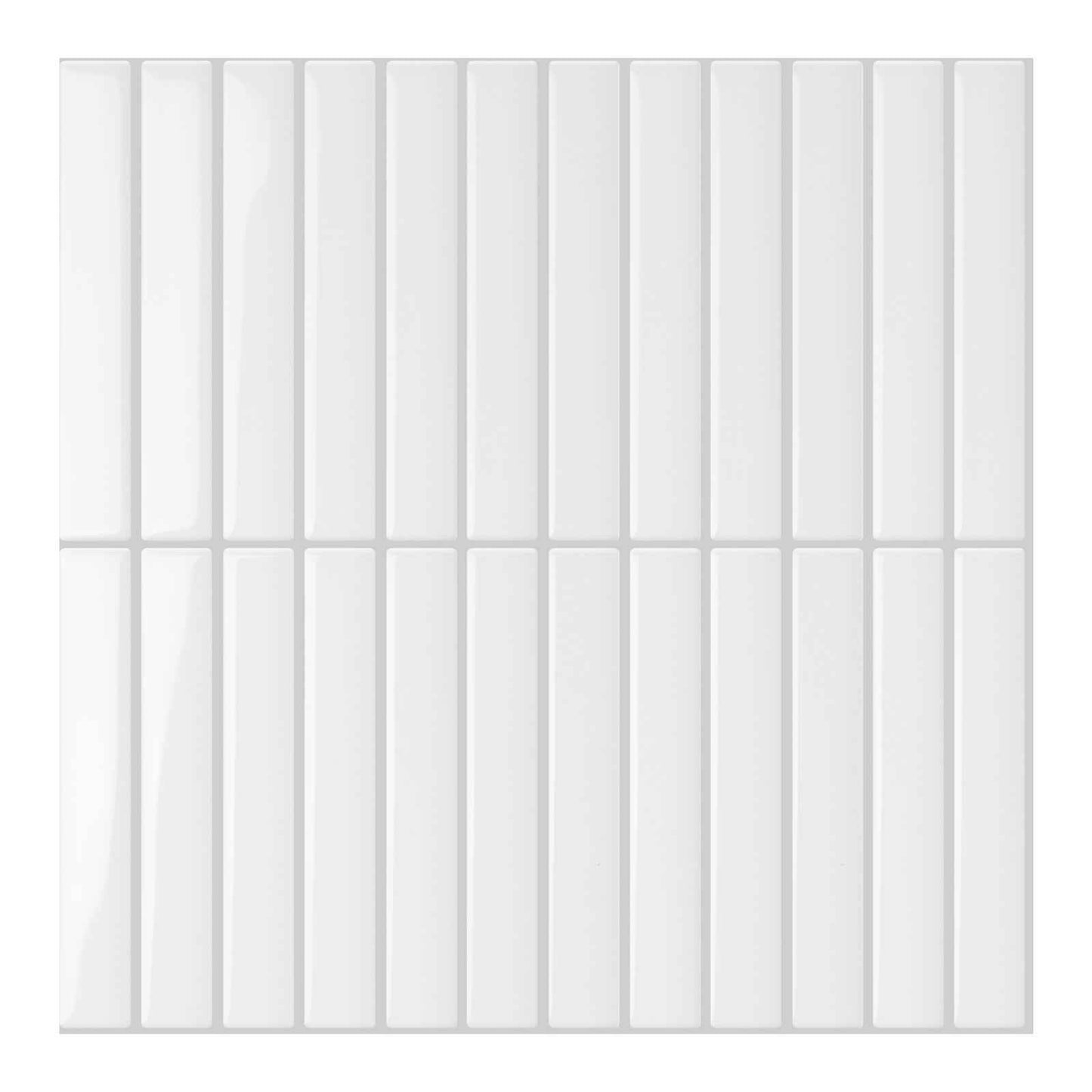Kit Kat Stick on Tile - White