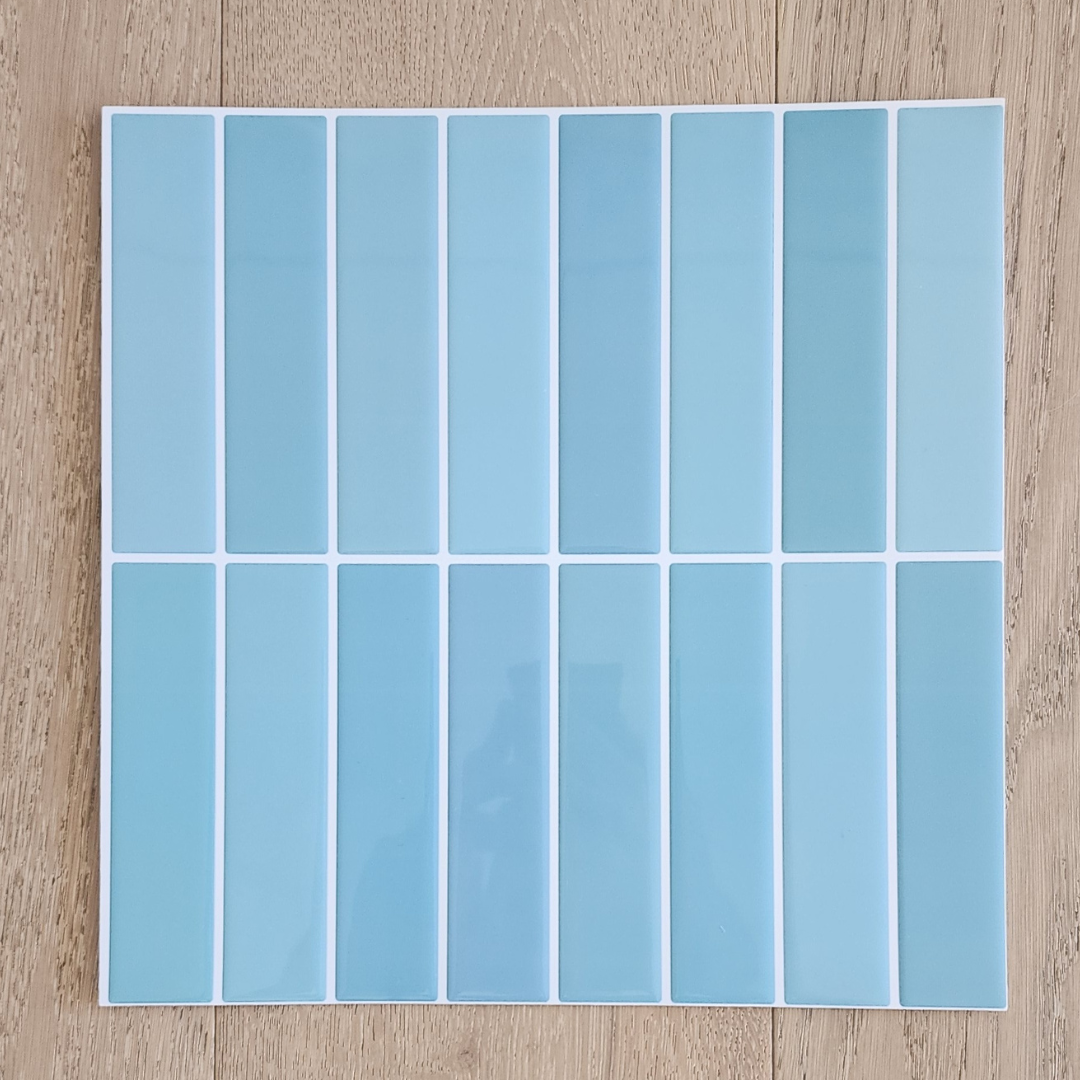 Kit Kat Stick on Tile - Pale Blue
