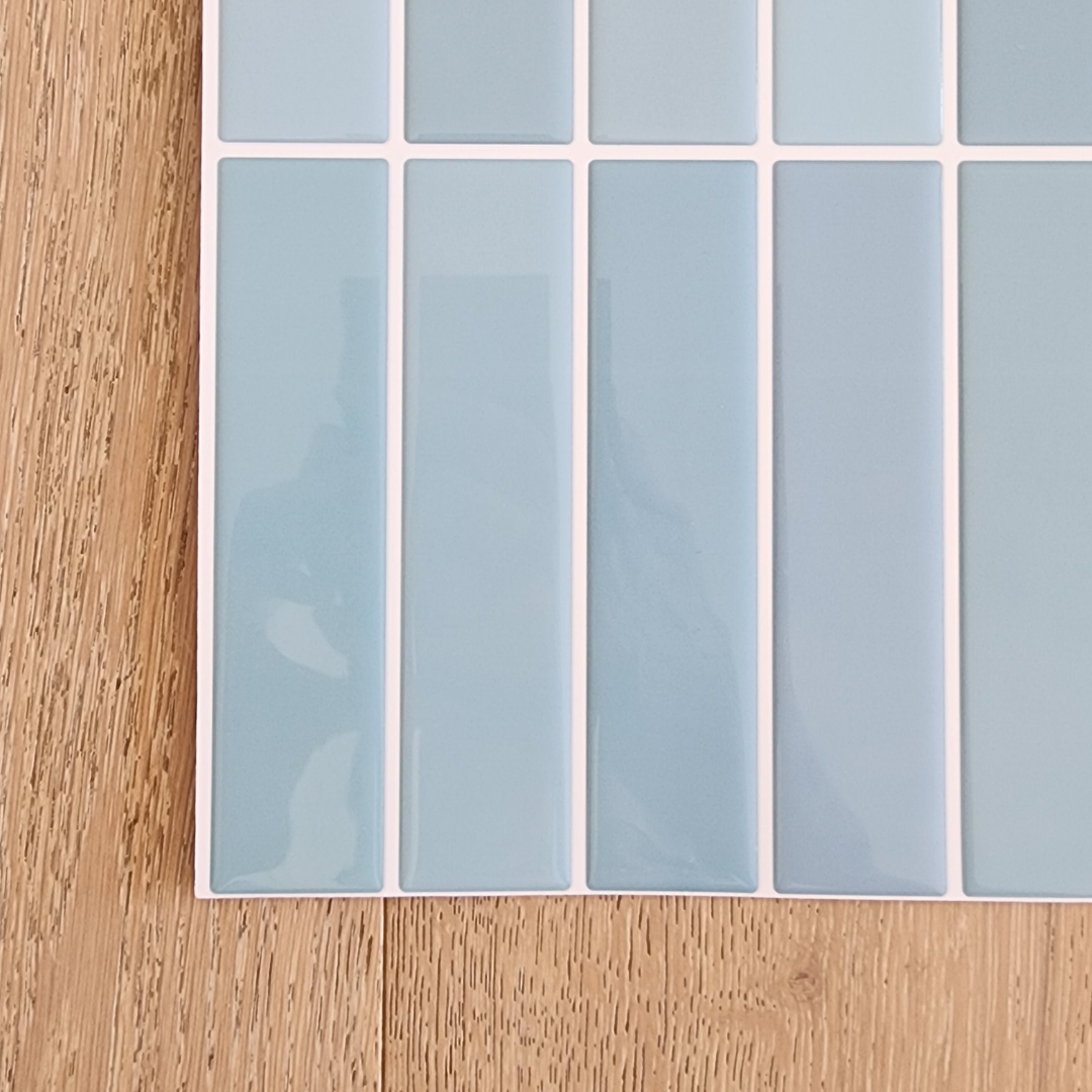 Kit Kat Stick on Tile - Pale Blue