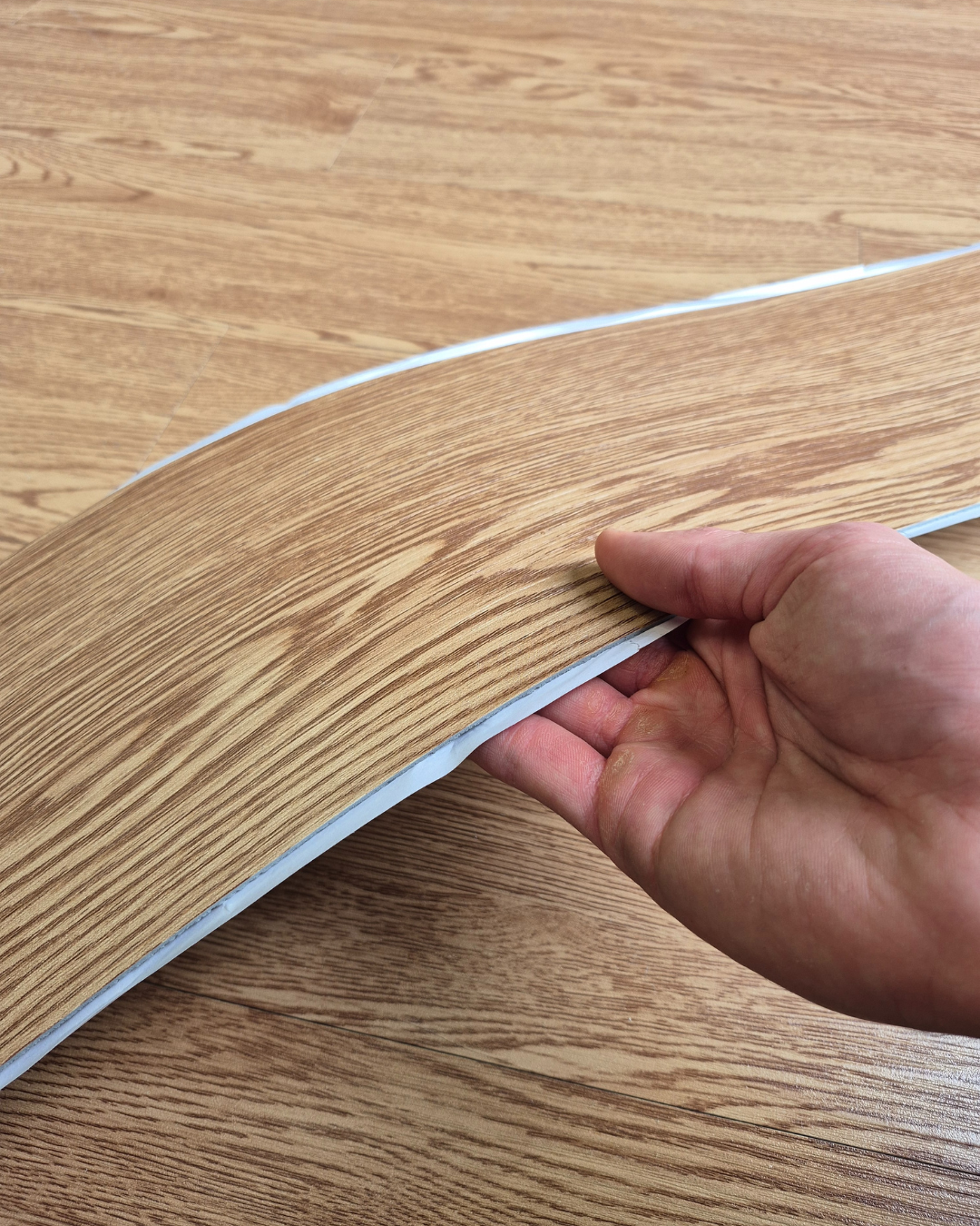 Vinyl Floor Planks Stick on Tile - Warm Oak