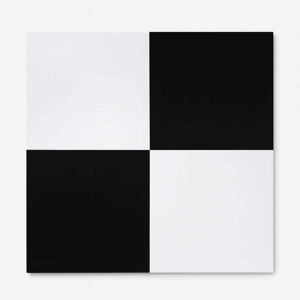 Vinyl Floor Stick on Tile - Chequered