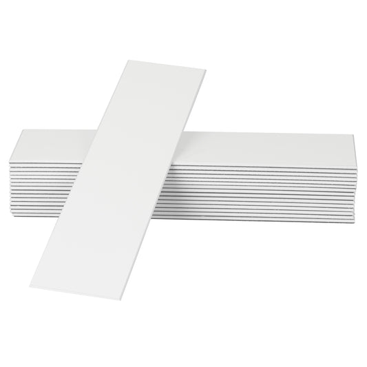 Long Subway Stick on Composite Tile - Matte White