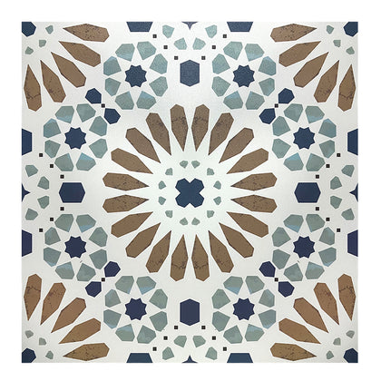 Vinyl Floor Stick on Tile - Mediterranean