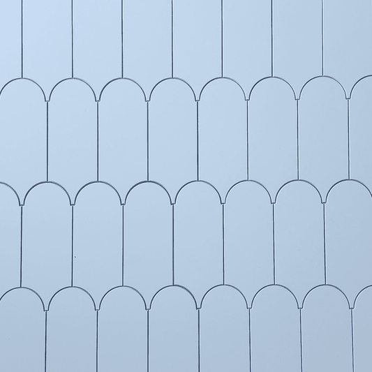 Feather Stick on Composite Tile - White - Stick on Tiles AustraliaStick on TileStick on Tiles Australia