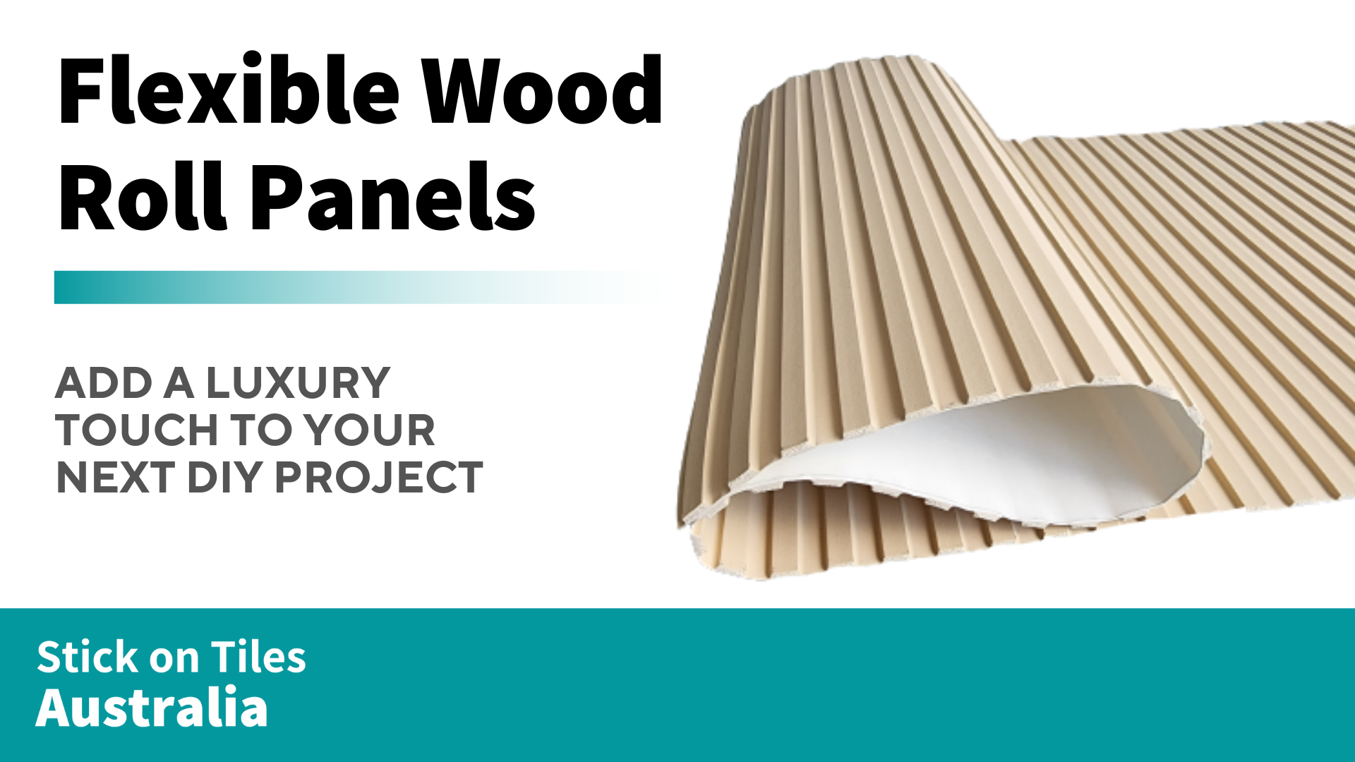 Load video: flexible wood roll panels like laminex for decoration fluted timber look