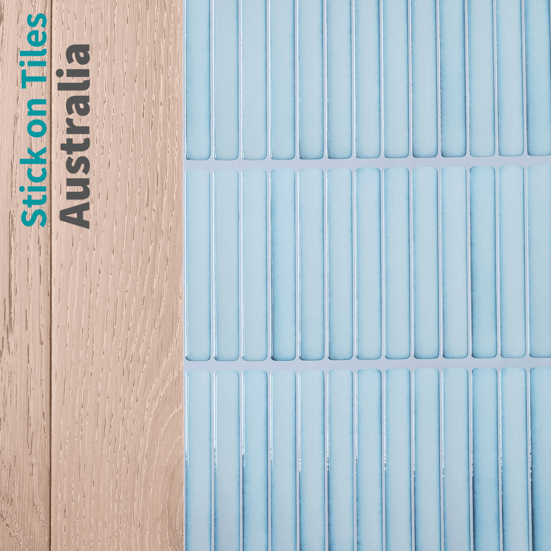 Kit Kat Stick on Tile - Jade Green