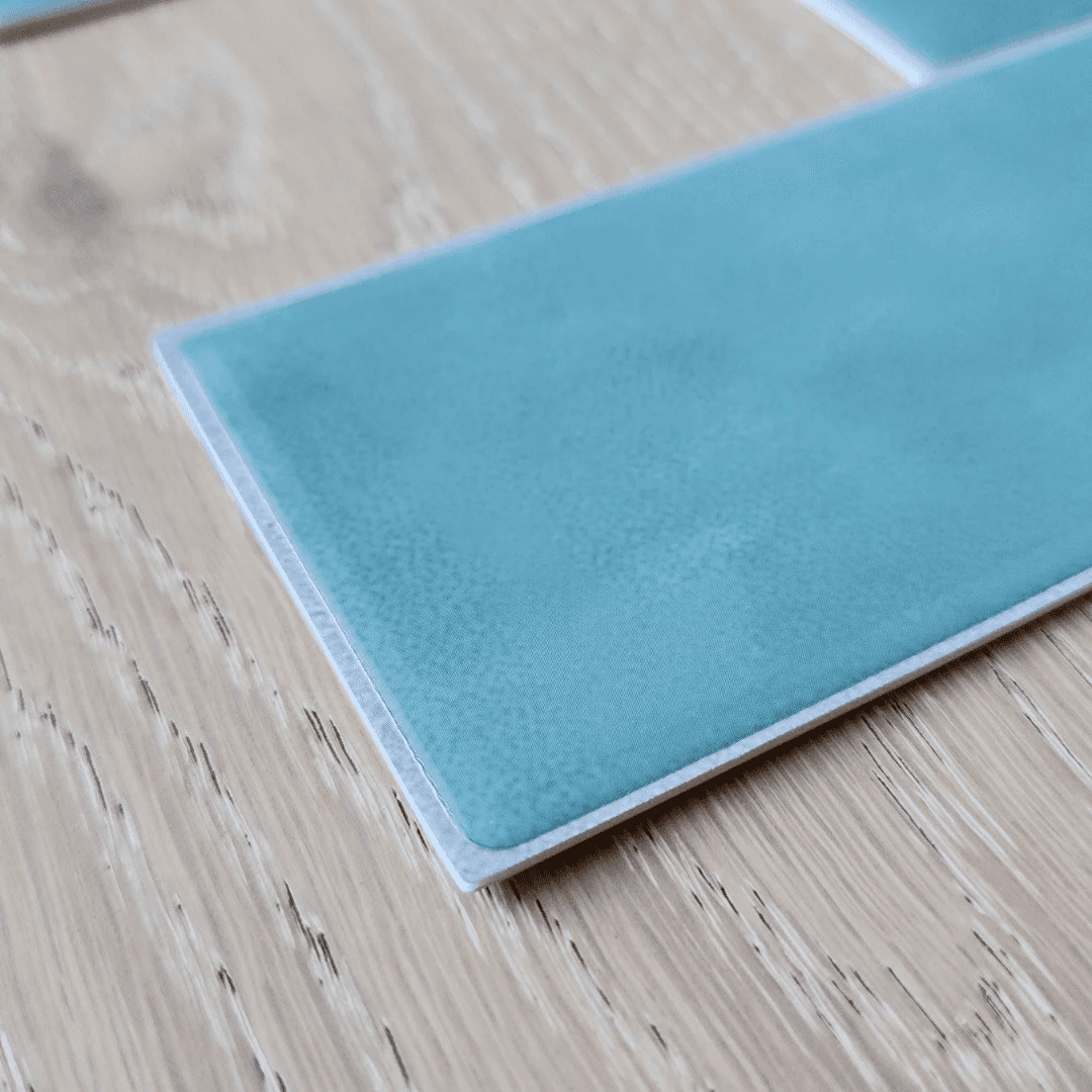 Long Subway Stick on Tile - Eucalyptus Green
