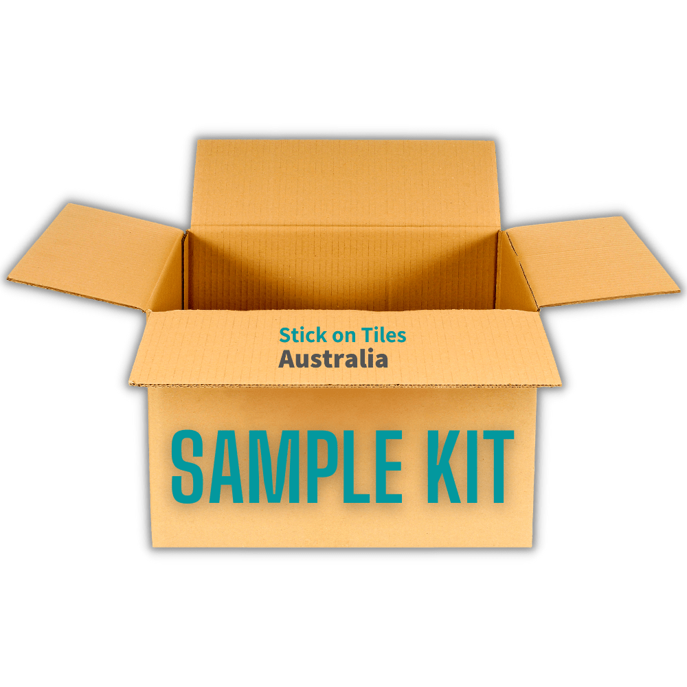 Sample Kits - Stick on Tile & Wood Roll products - Stick on Tiles Australia