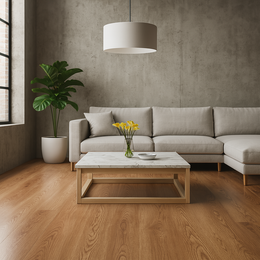 Vinyl Floor Planks Stick on Tile - Warm Oak