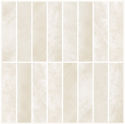 Large Kit Kat Stick on Tile - Ivory Stone