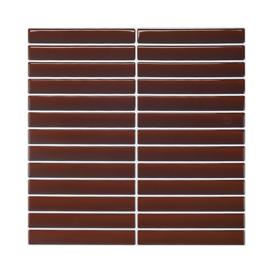 Kit Kat Stick on Tile - Deep Red