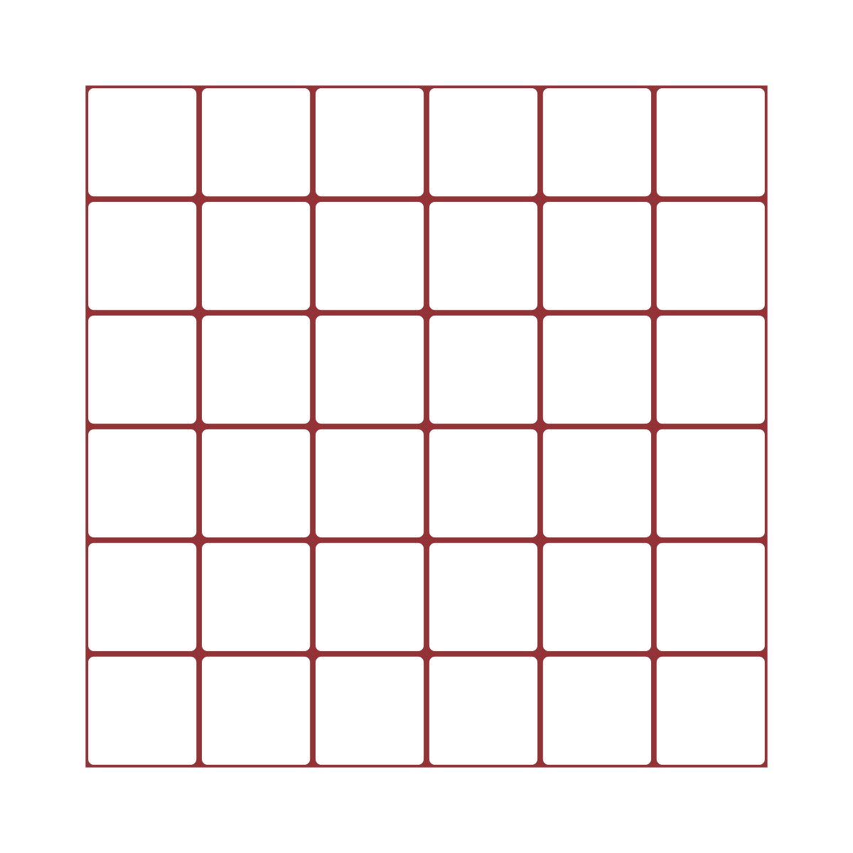 Square Stick on Tile - White