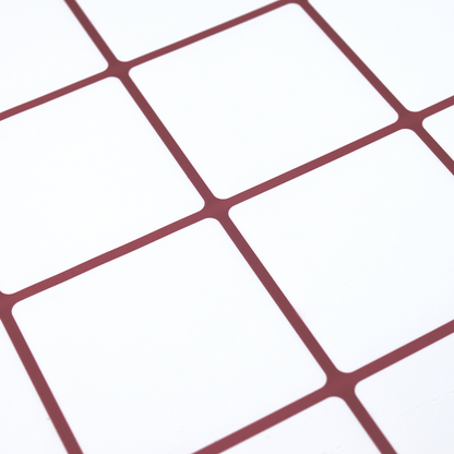 Square Stick on Tile - White