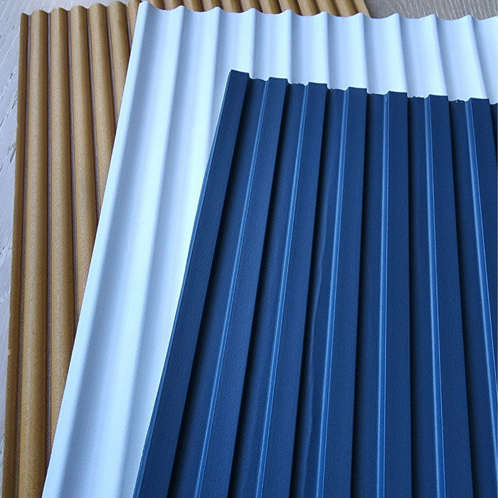Painting or staining Flexible Wood Roll panels