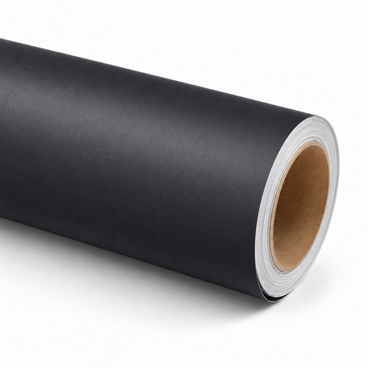 Adhesive Vinyl Wrap - Black