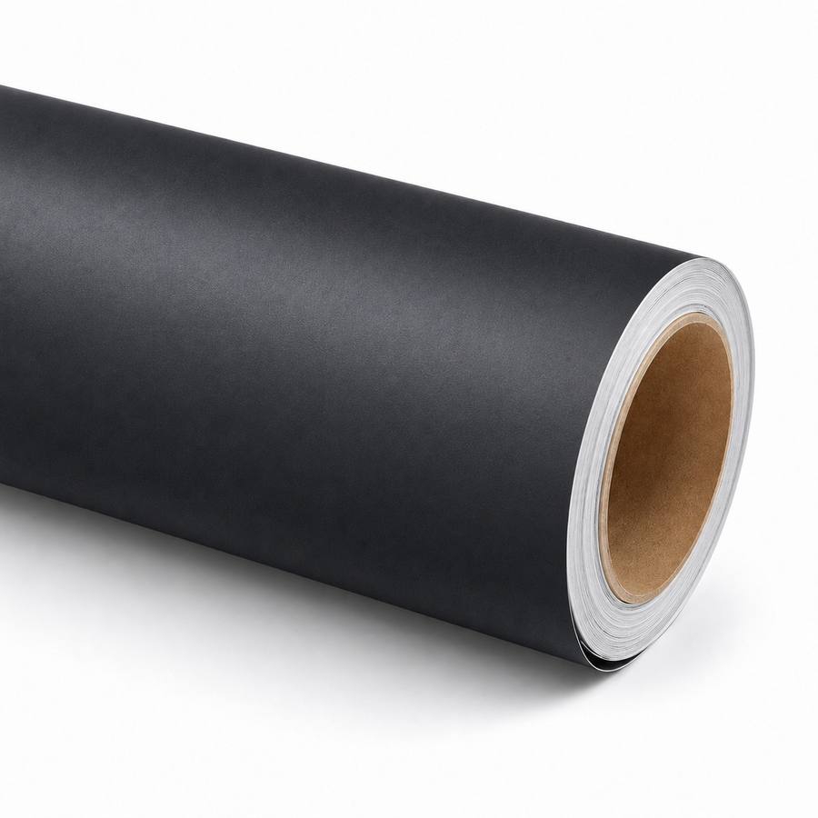 Adhesive Vinyl Wrap - Black