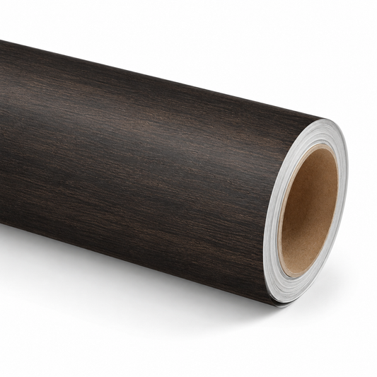 Adhesive Vinyl Wrap - Dark Brown Timber