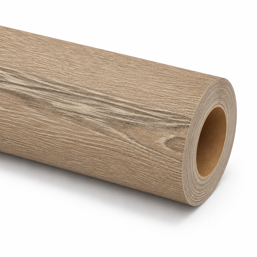 Adhesive Vinyl Wrap - Natural Oak Timber