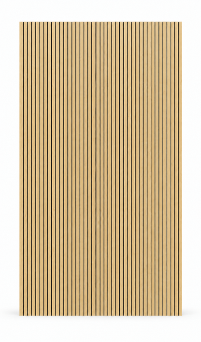 Batten Timber Panels – Natural Birch Finish
