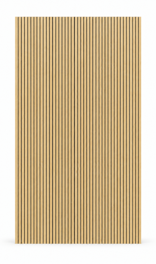 Batten Timber Panels – Natural Birch Finish