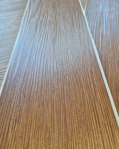 Vinyl Floor Planks Stick on Tile - Chestnut
