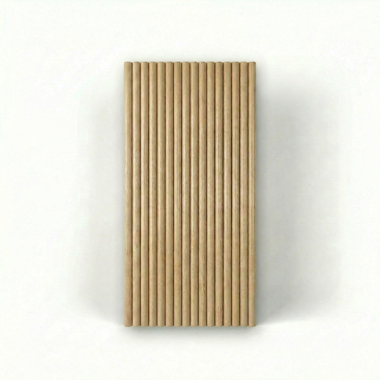 Demi Round Timber Panels - Oak Grain