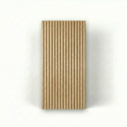 Demi Round Timber Panels - Oak Grain