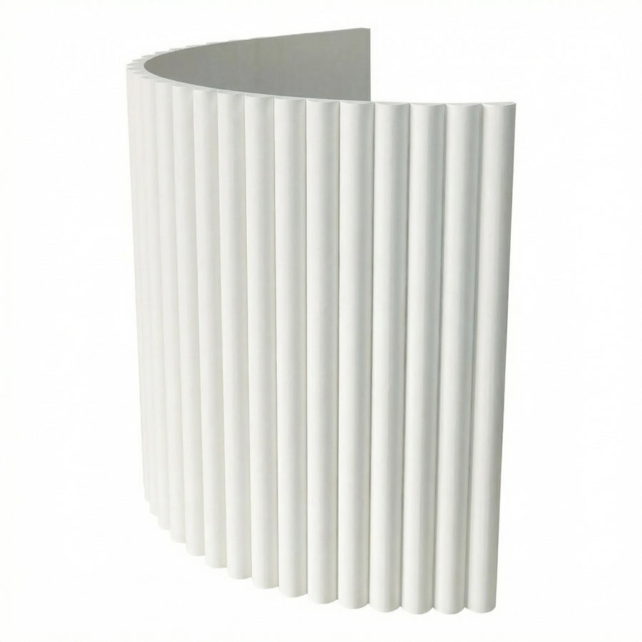 Demi Round Timber Panels - Primed