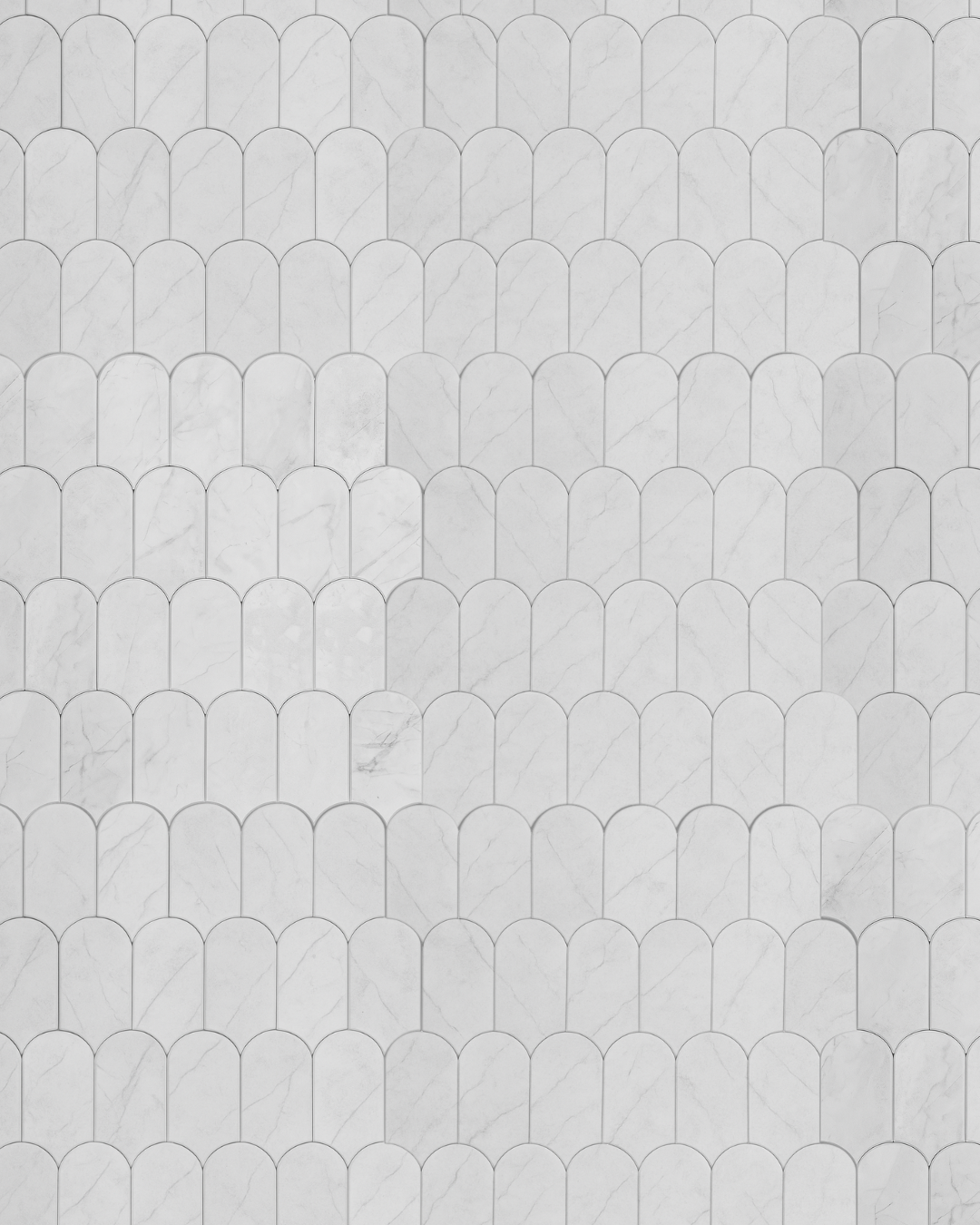 Feather Stick on Composite Tile - Gloss Marble