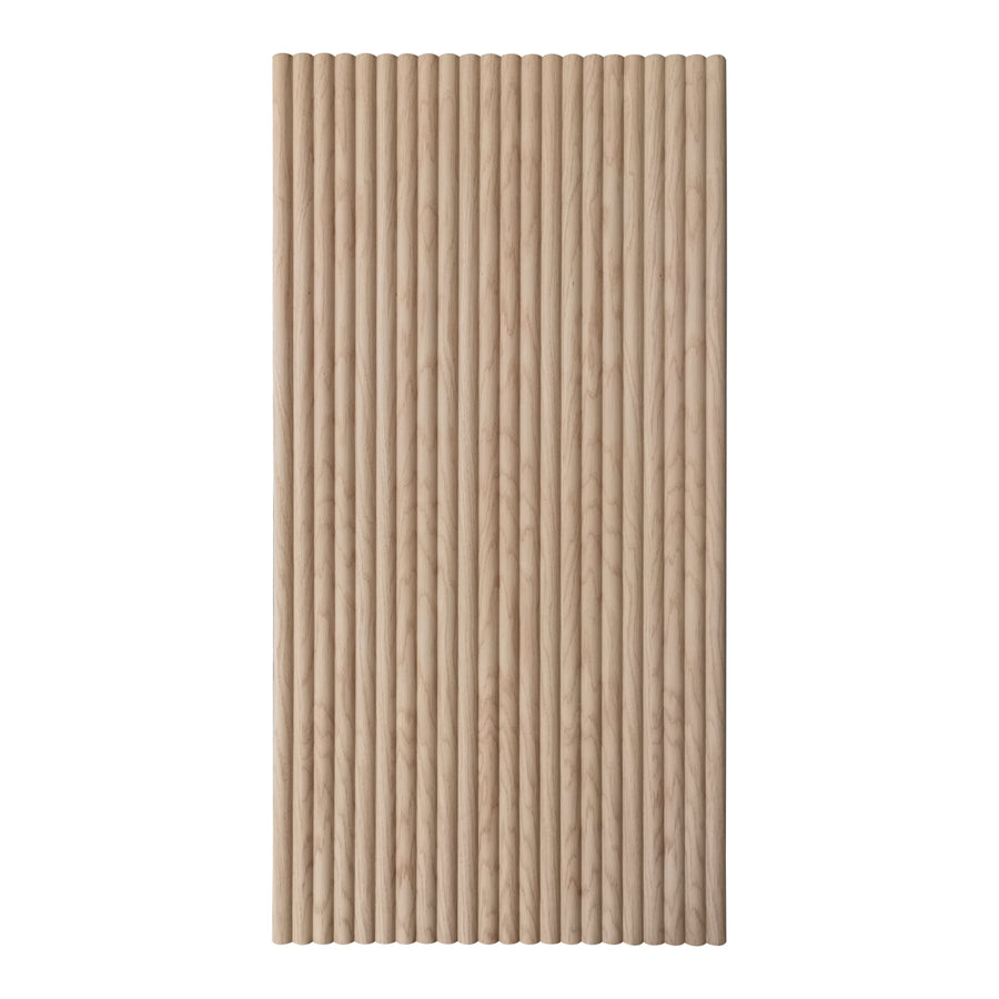 Demi Round Timber Panels - Oak Grain