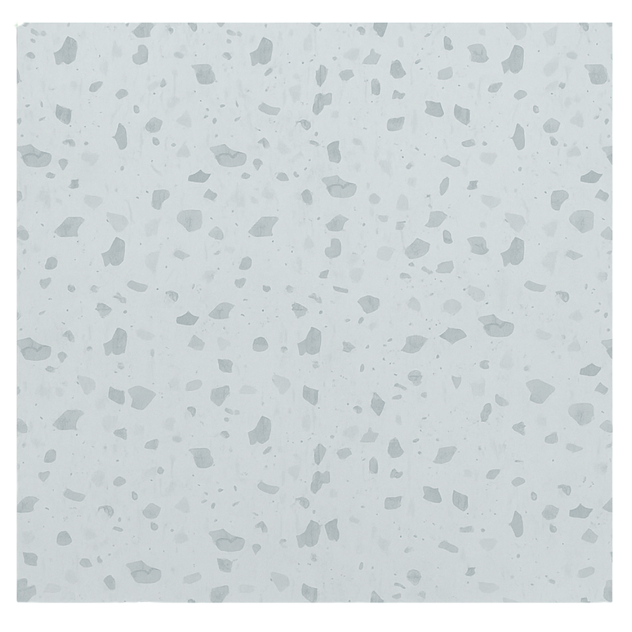 Vinyl Floor Stick on Tile - Grey Terrazzo