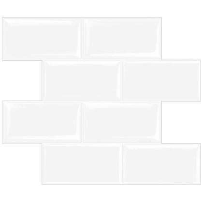 Subway Stick on Tile - White