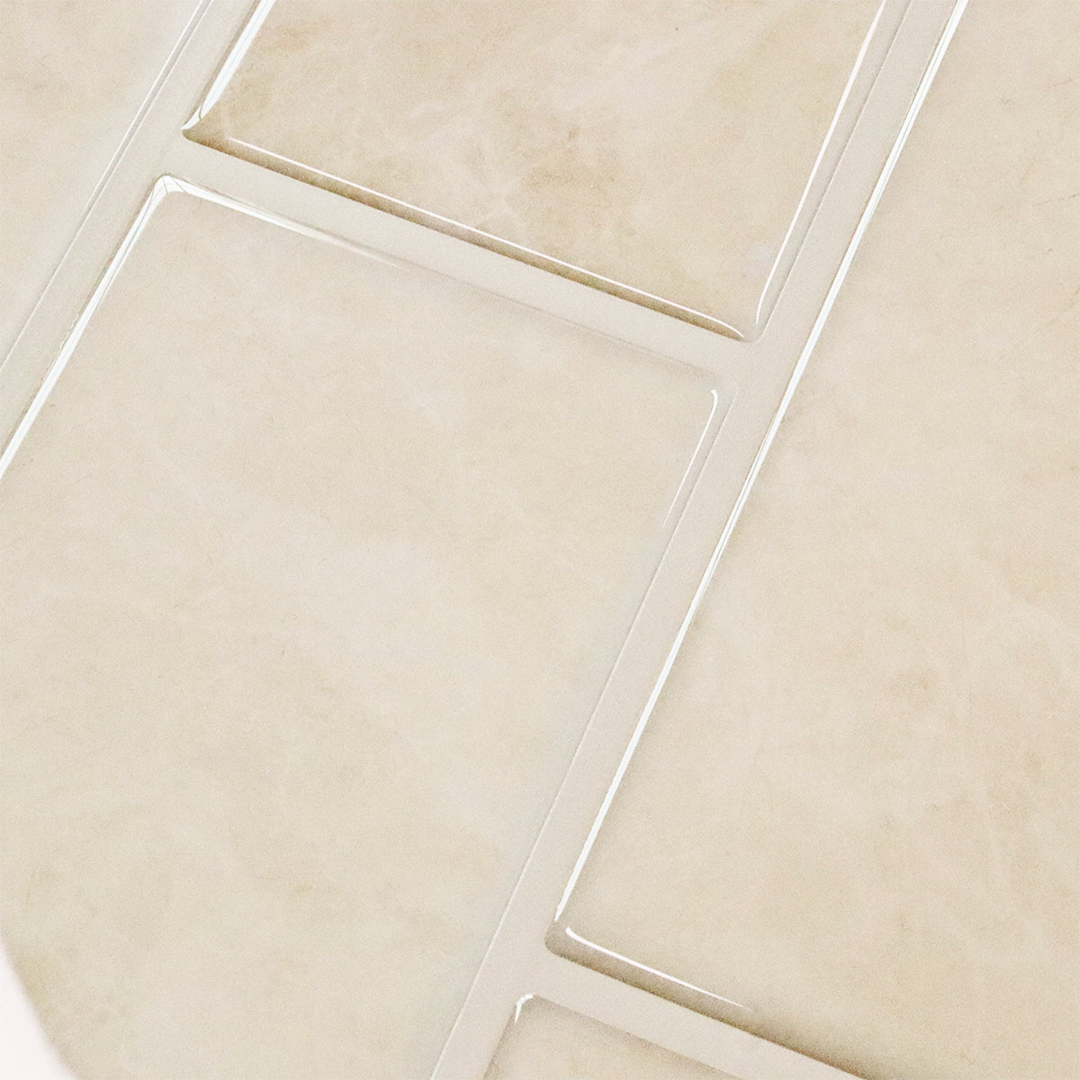 Subway Stick on Tile - Stone Marble