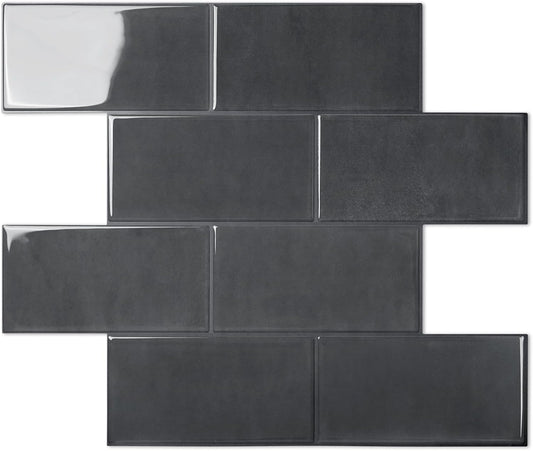 Subway Stick on Tile - Dark Grey
