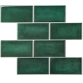 Subway Stick on Tile - Turquoise Green