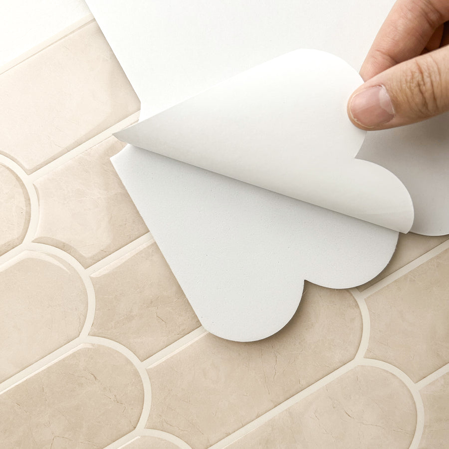 Feather Stick on Tile - Stone