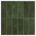 Large Kit Kat Stick on Tile - Dark Green