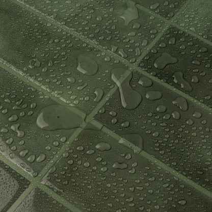 Large Kit Kat Stick on Tile - Dark Green