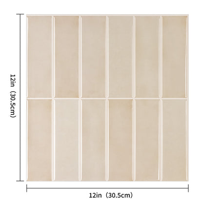Large Kit Kat Stick on Tile - Beige