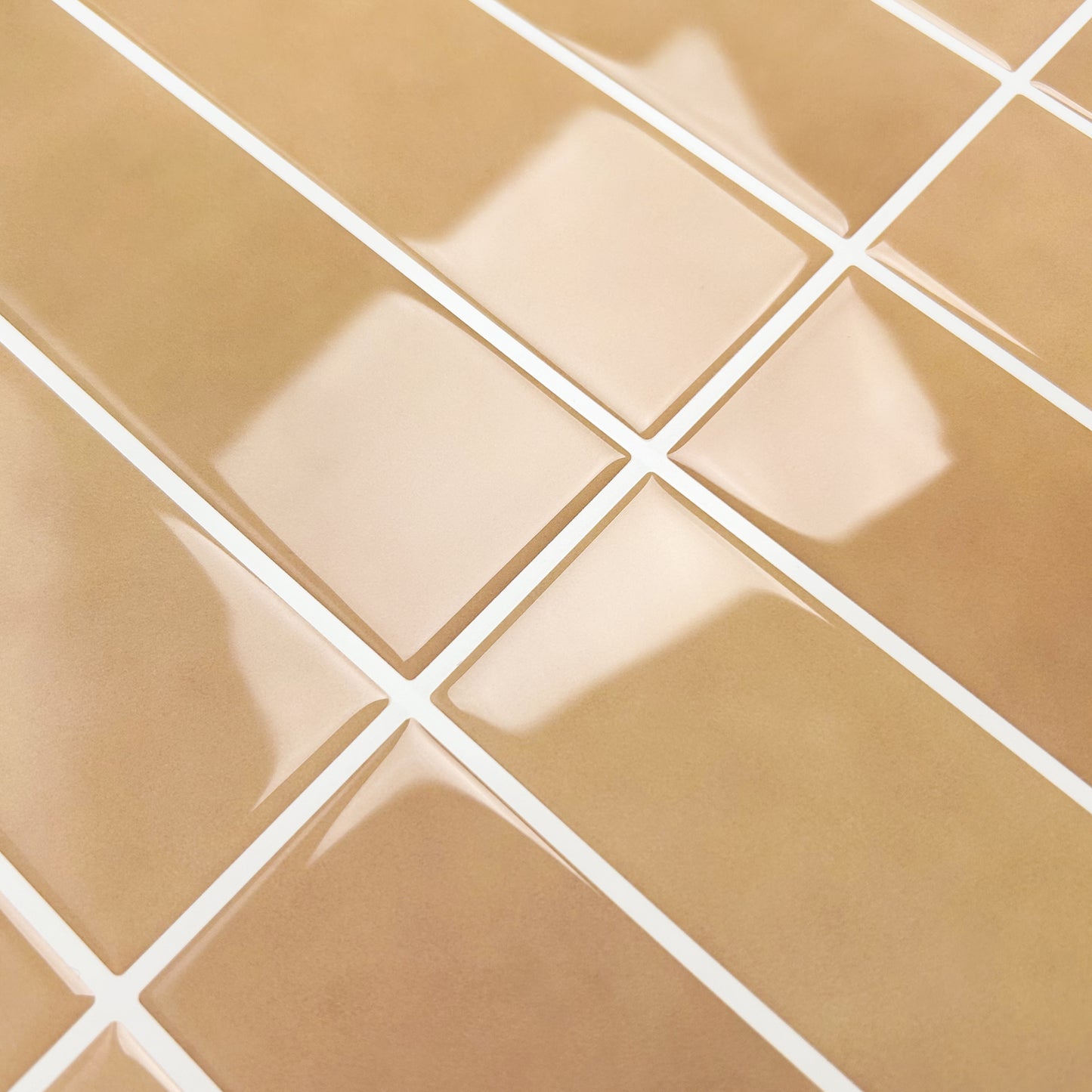 Large Kit Kat Stick on Tile - Terracotta