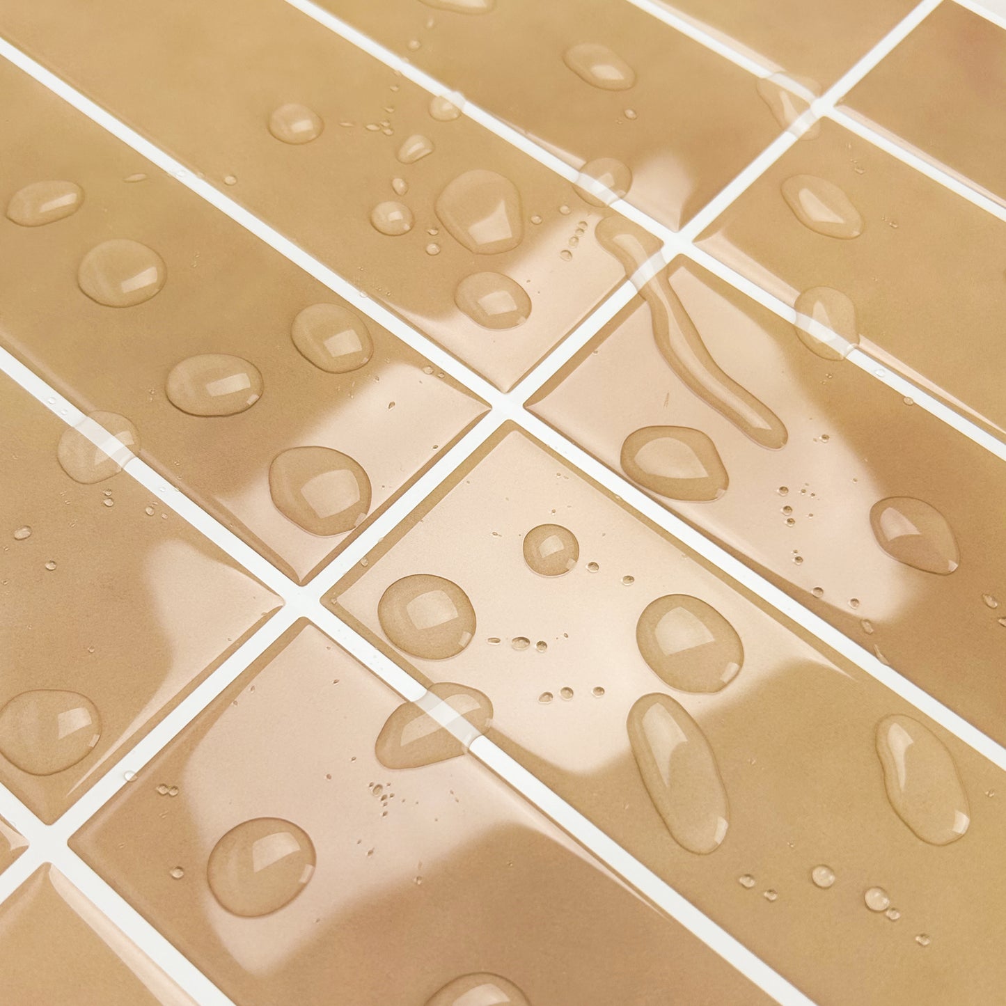 Large Kit Kat Stick on Tile - Terracotta