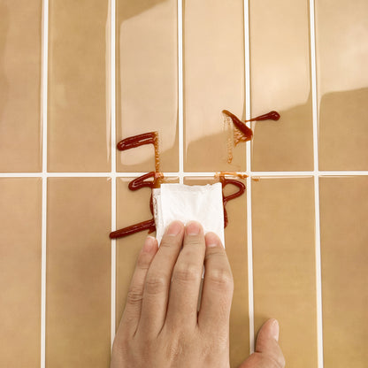 Large Kit Kat Stick on Tile - Terracotta